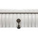 Portuguese 72 X 32 inch Solid White Desk