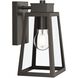 Hedry 1 Light 10 inch Antique Bronze Outdoor Wall Lantern