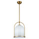 Dahlia 1 Light 11.50 inch Pendant
