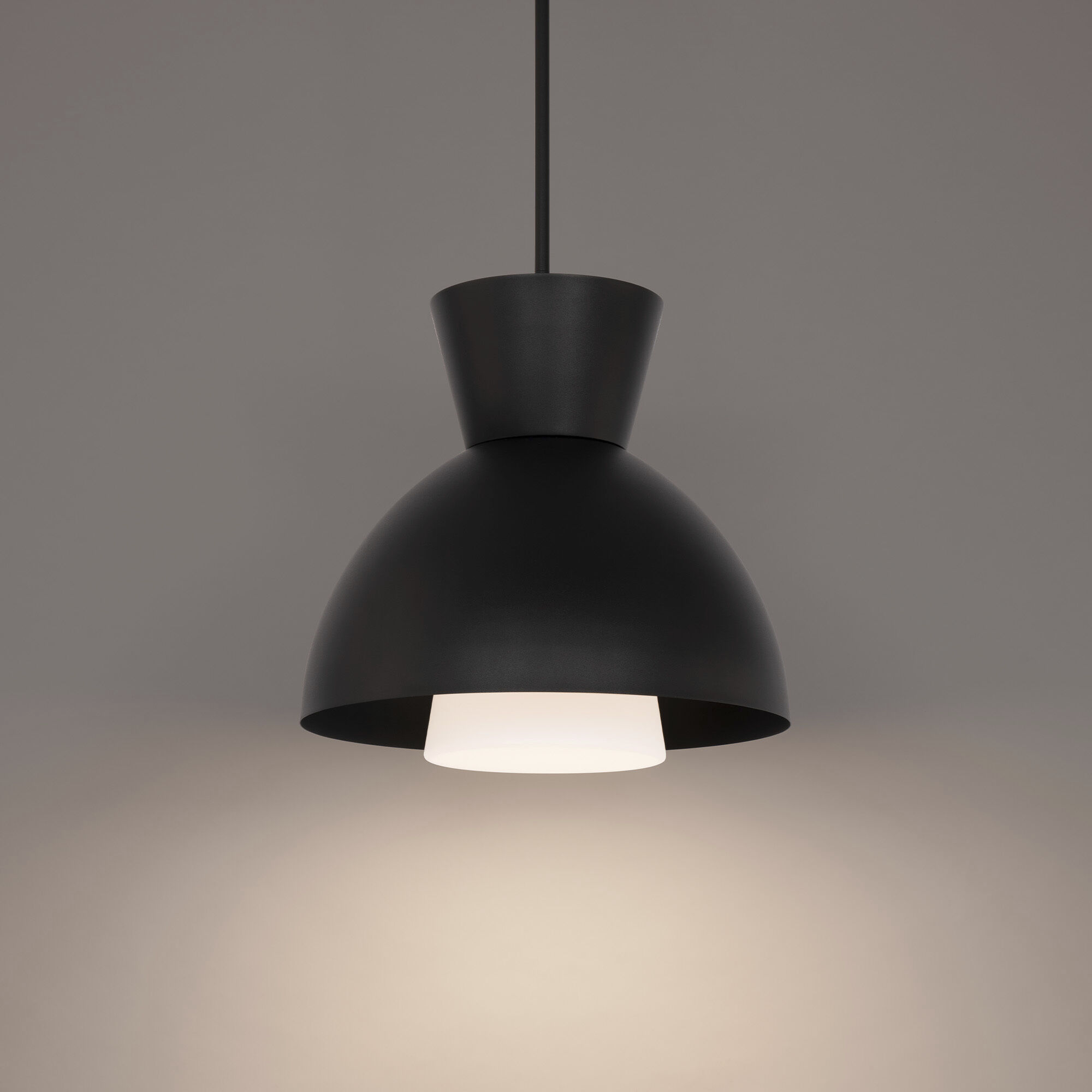 Carafe LED 16 inch Black Pendant Ceiling Light, dweLED