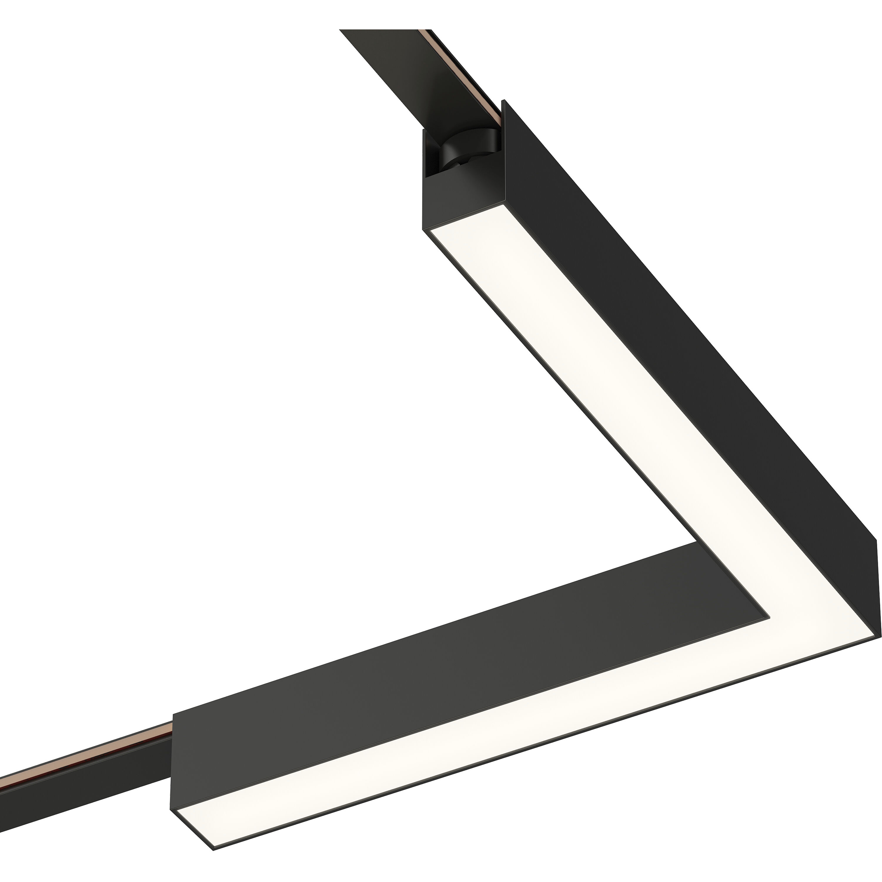 Continuum - Track 1 Light 120 Black Track Light Ceiling Light