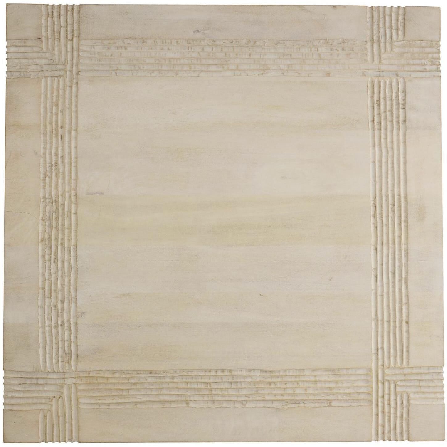 Kamira 36 X 36 inch Whitewash and Blackened Bronze Cocktail Table