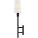 Fenwick 1 Light 5.25 inch Black Interior Wall Mount Wall Light