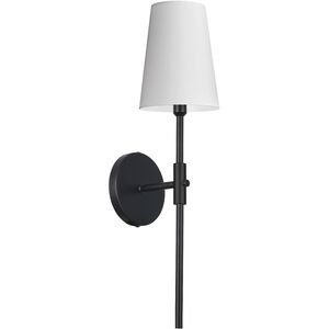 Cinthia 1 Light 4.75 inch Matte Black Wallchiere Wall Light
