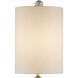 Hutson 36.5 inch 150 watt Warm Ivory and Light Olive Table Lamp Portable Light