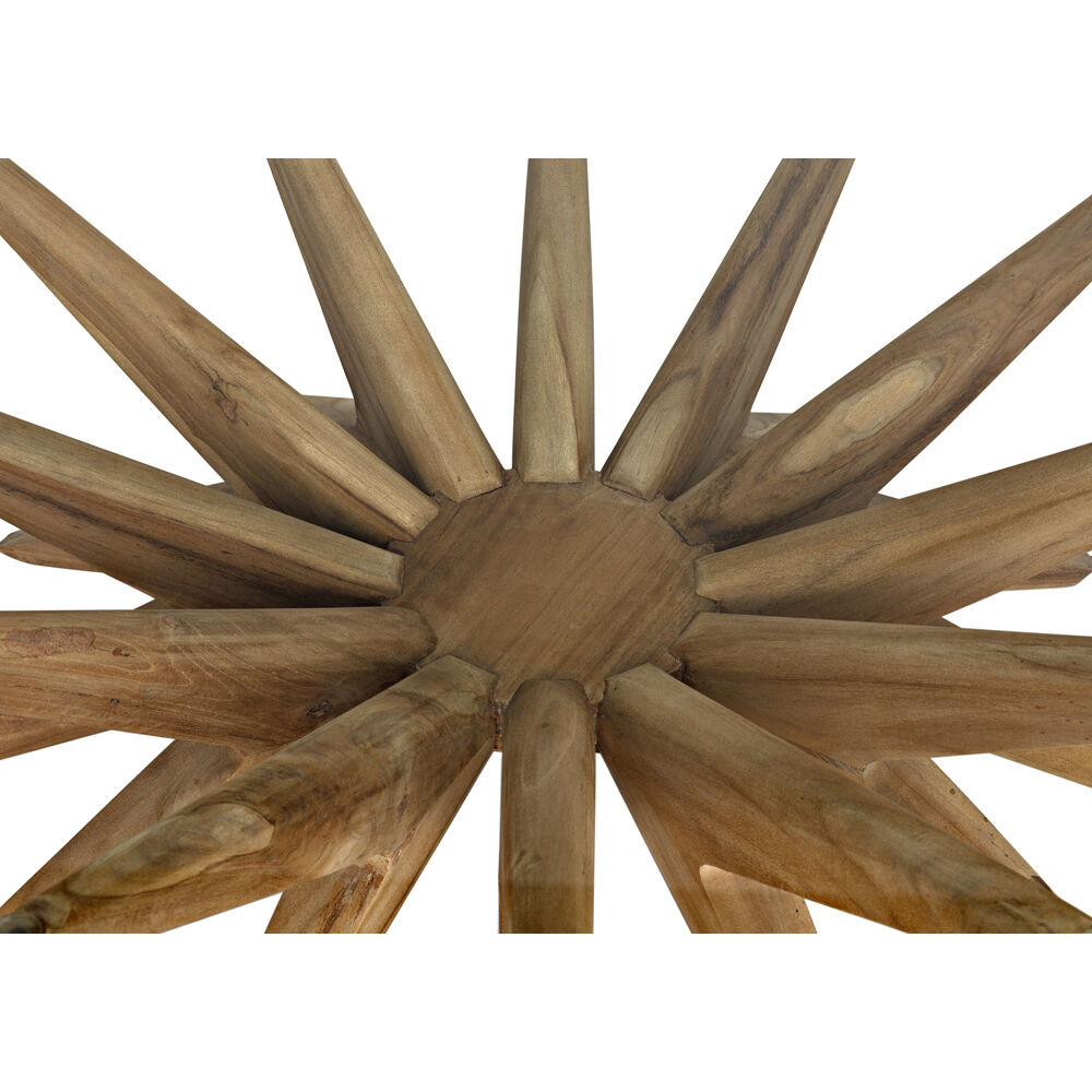 Waldo 40 X 40 inch Teak Coffee Table