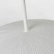 Kelly Wearstler Utopia LED 30 inch Plaster White Sculpted Pendant Ceiling Light