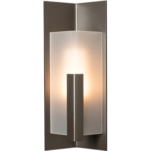 Summit 1 Light 18.7 inch White Outdoor Sconce, Small