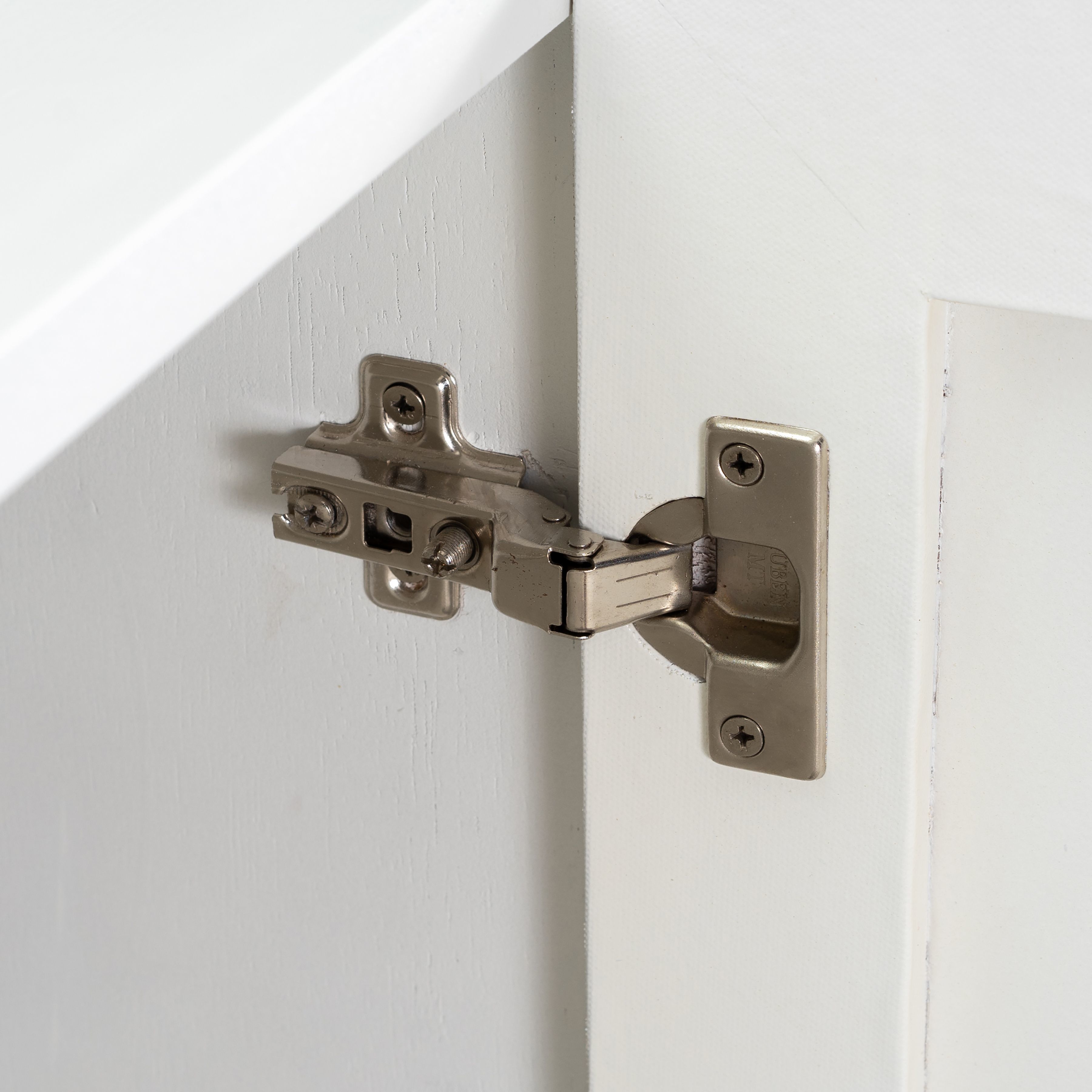 Torres White with Gray and Ebony Credenza