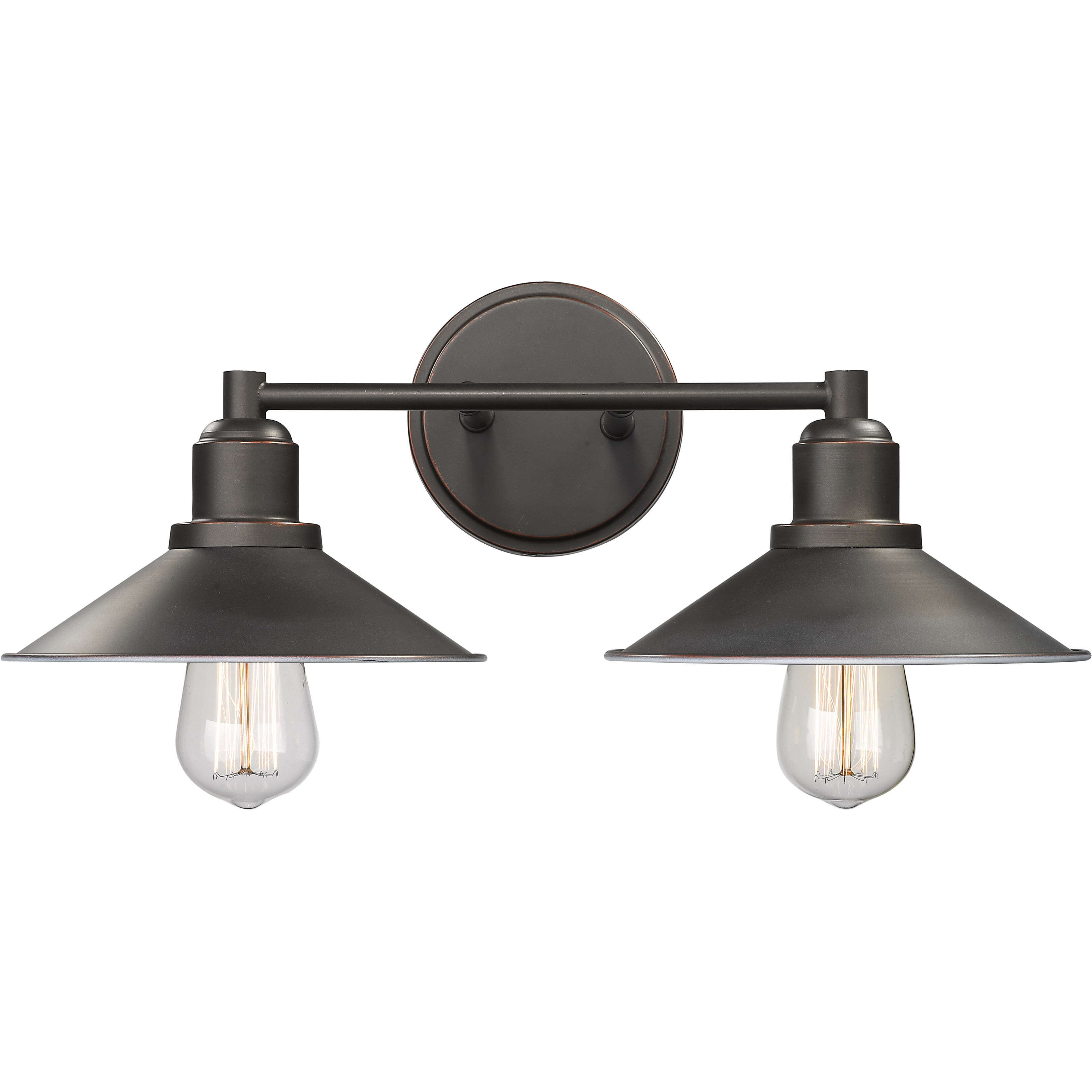 Casa 2 Light 18 inch Olde Bronze Vanity Wall Light in Olde Bronze Steel