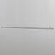 Continuum LED 47 inch Satin Aluminum Linear Pendant Ceiling Light