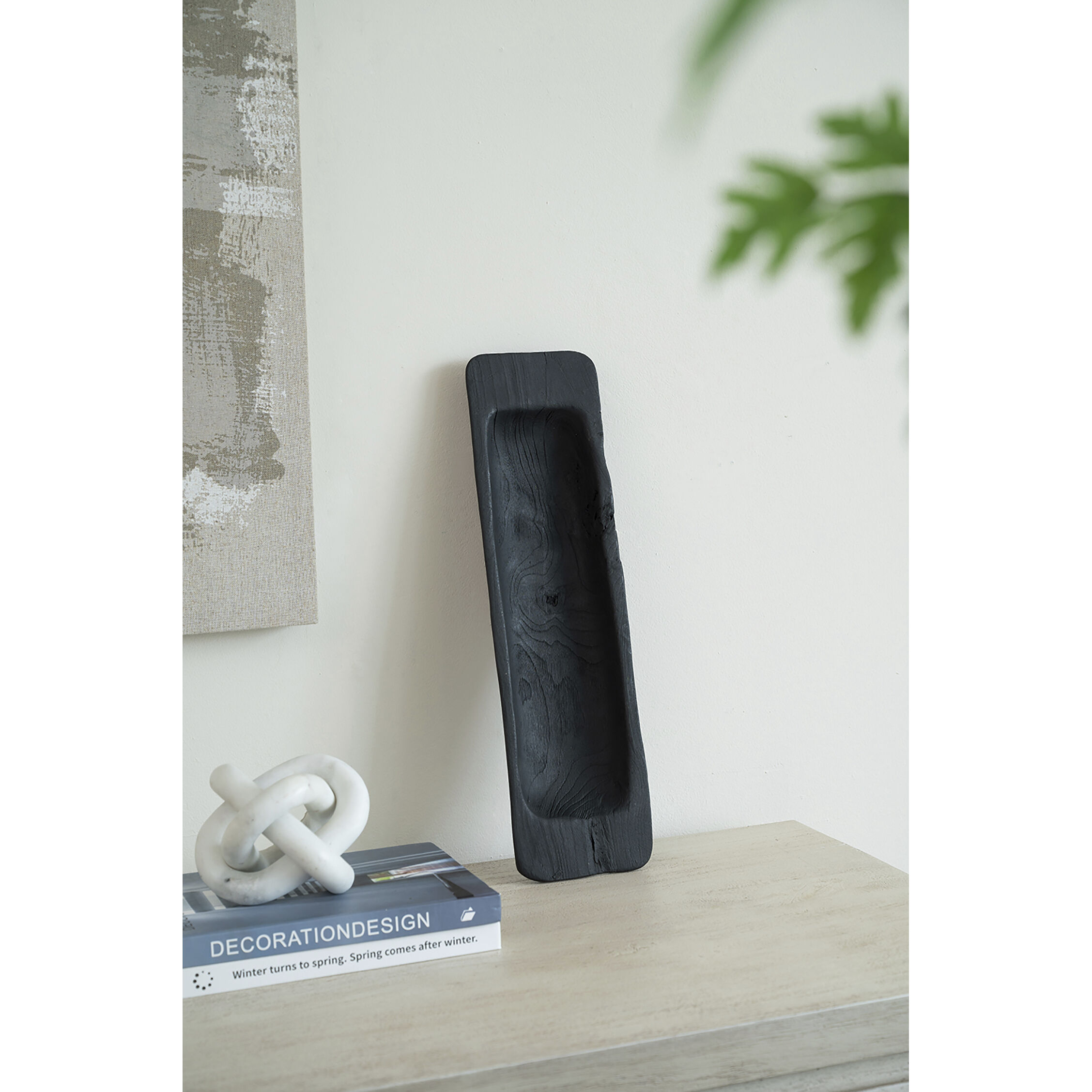 Rectangular Teak Natural Tray