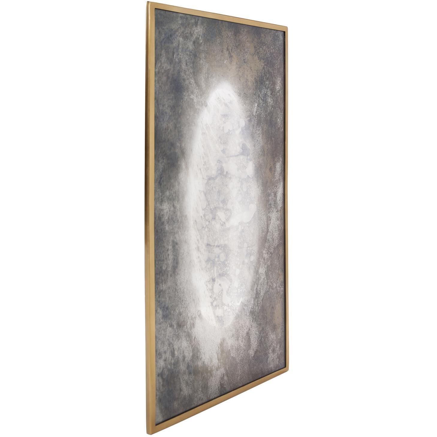 Albizzi 36 X 19 inch Brass Mirror