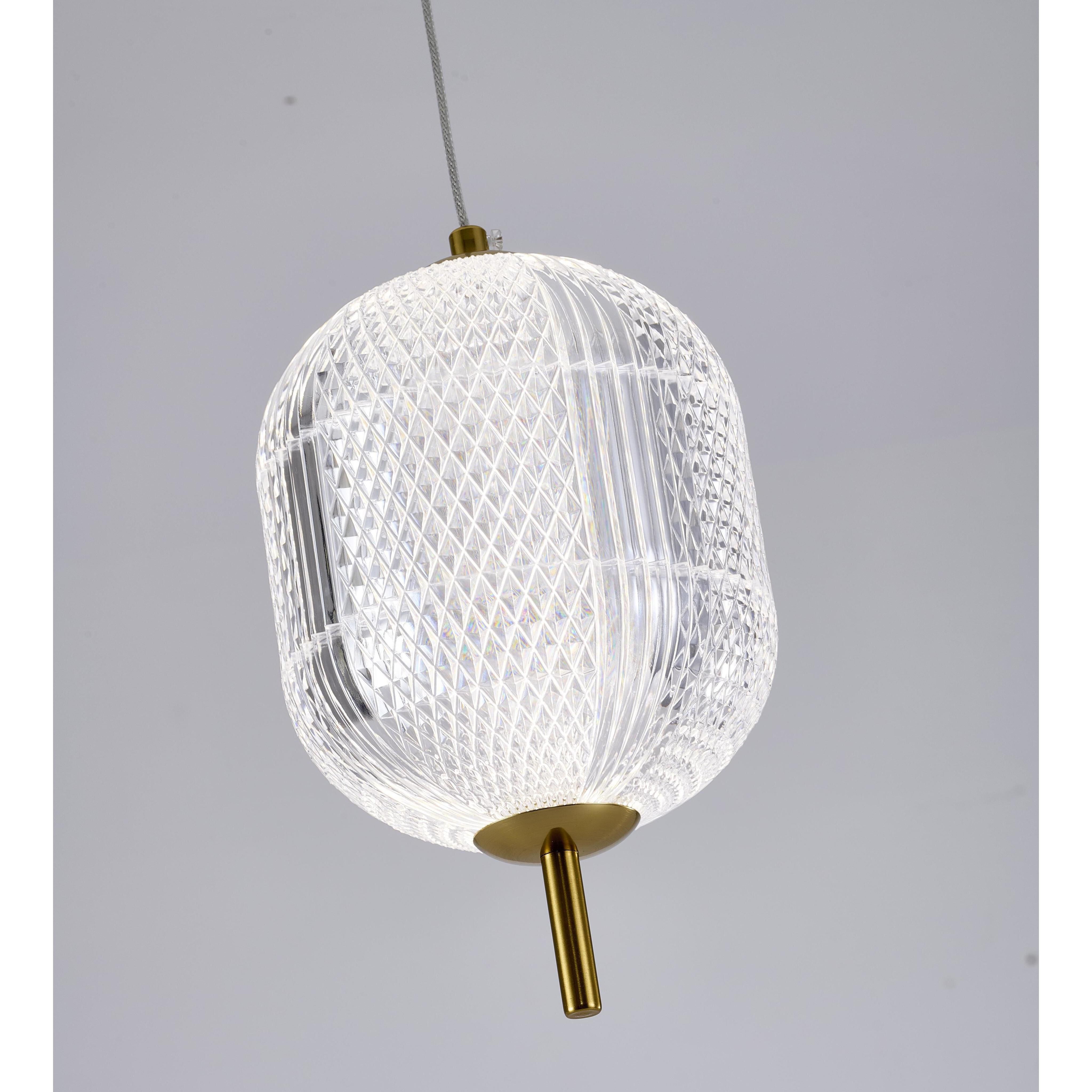 Canada Pendant Ceiling Light in Brass