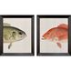 Paragon Multi and Beige and Green and Red Framed Art