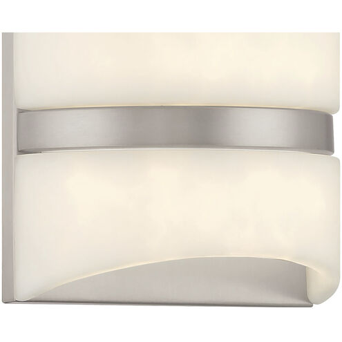 Velaux LED 6.5 inch Brushed Nickel Wall Sconce Wall Light