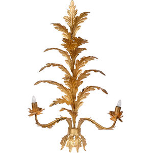 Classic Vintage 21 inch Gold Wall Lamp Wall Light