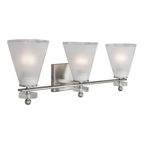 Signature 3 Light 25.75 inch Bathroom Vanity Light