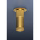 Dighton 1 Light 4.75 inch Aged Brass Flush Mount Ceiling Light