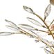 Flora Grace 5 Light 28 inch Champagne Gold Semi Flush Mount Ceiling Light