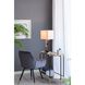 Geometric 27 inch 40.00 watt Black/Natural/White Table Lamp Portable Light