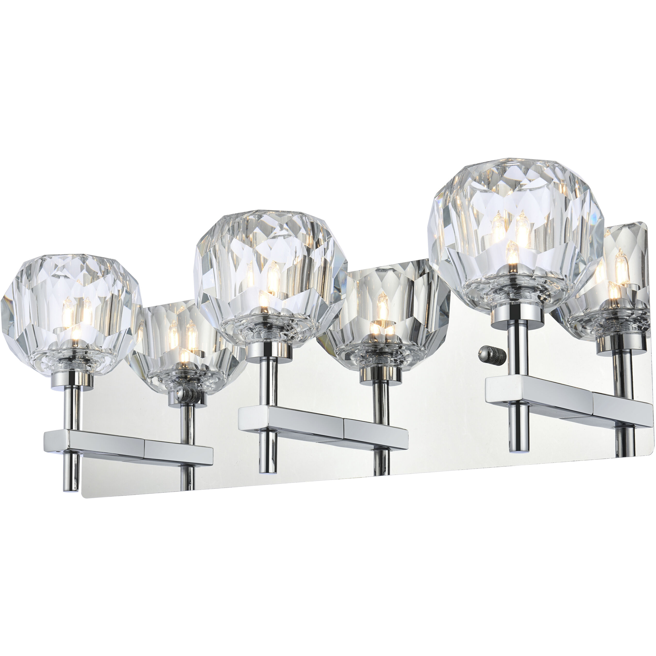 Graham 3 Light 18 inch Chrome Wall Sconce Wall Light