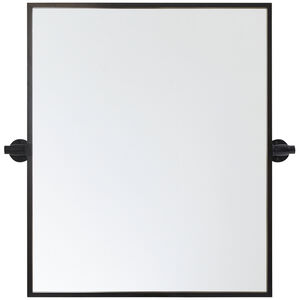 Everly 24 X 20 inch Black Mirror