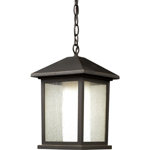 Mesa 1 Light 9.5 inch Oil Rubbed Bronze Outdoor Chain Mount Ceiling Fixture