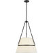 Alora Mood Oliver Pendant Ceiling Light in Matte Black