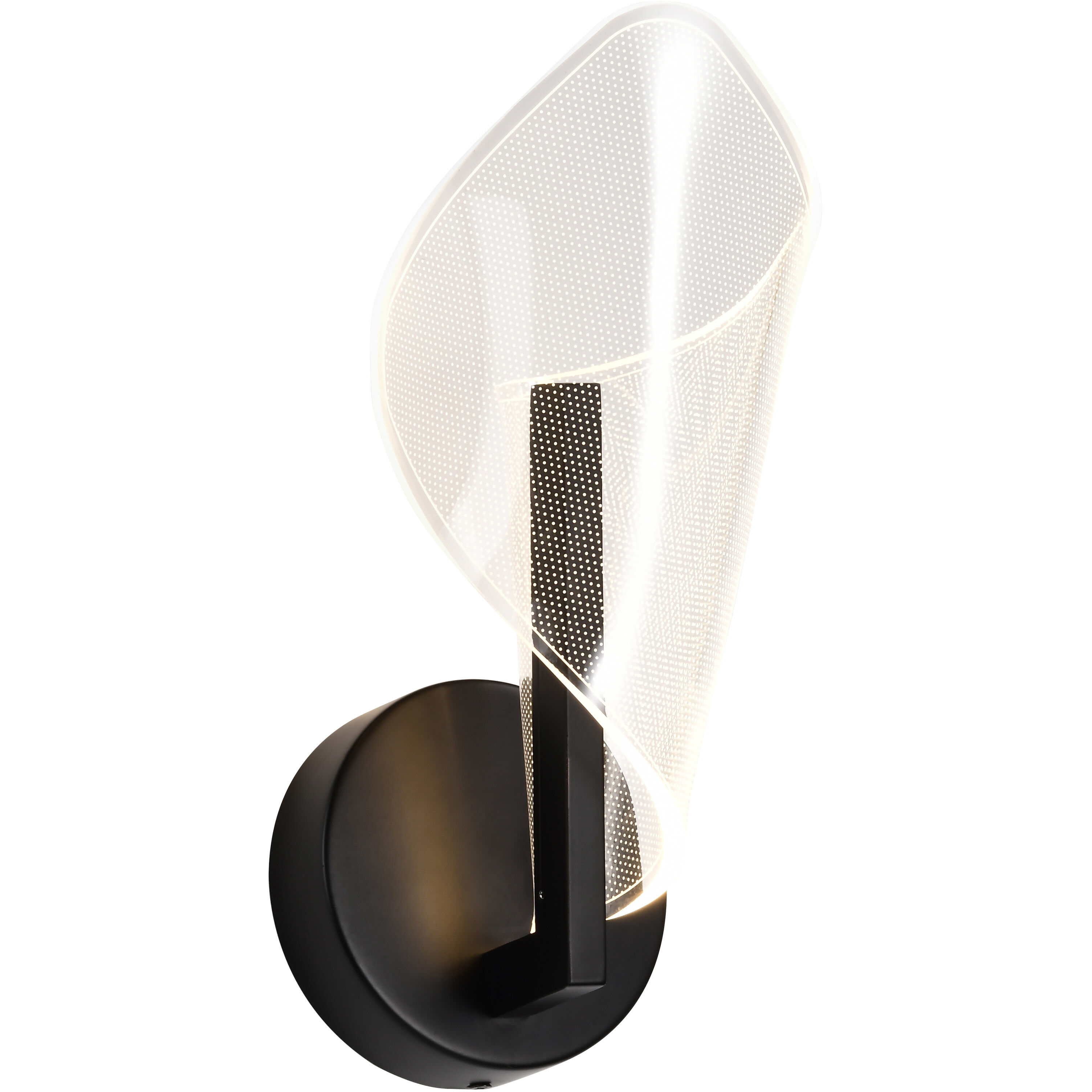 Sedona LED 5.13 inch Matte Black Vanity Light Wall Light