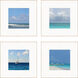 Waterside Collection Blue Framed Art