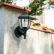 Builder 1 Light 14 inch Black Outdoor Wall Lantern