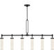 Wynwood 6 Light 52.38 inch Urban Bronze Linear Pendant Ceiling Light