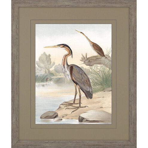 Animals Collection Green Framed Art
