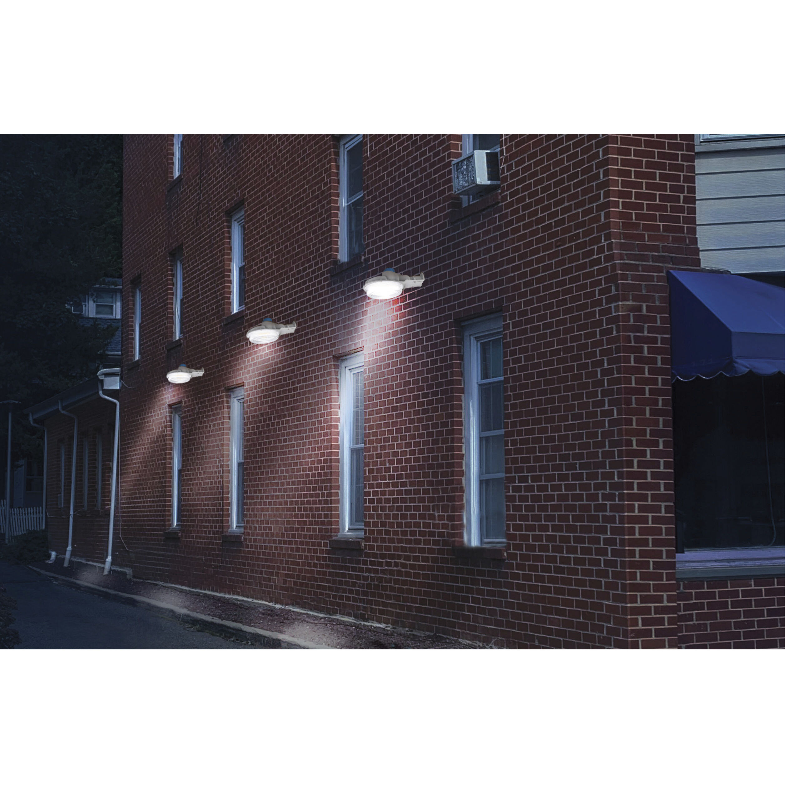 Brentwood LED 7 inch Gray Outdoor Area Light