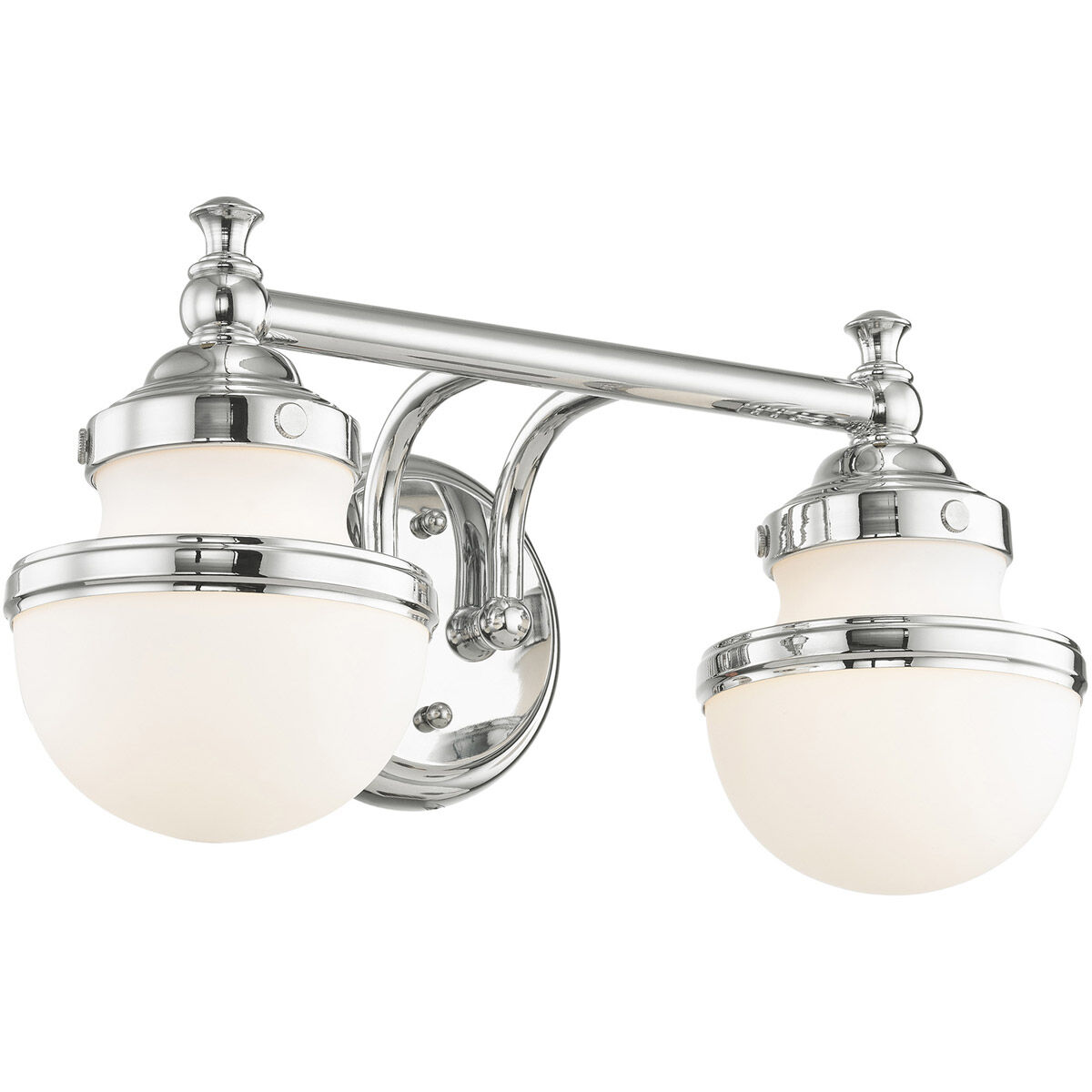Oldwick 2 Light 15 inch Polished Chrome Bath Vanity Wall Light