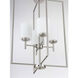 Replay 4 Light 18 inch Brushed Nickel Pendant Ceiling Light