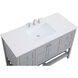 Theo 48 X 22 X 34 inch Gray Vanity Sink Set