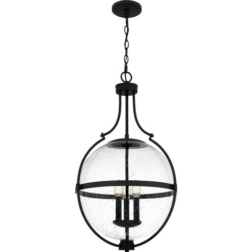 Chicago 3 Light 17.5 inch Matte Black Pendant Ceiling Light, Large