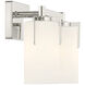 Froselle 2 Light 13.25 inch Polished Nickel Bathroom Vanity Light Wall Light