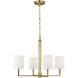 TOB by Thomas O'Brien Danica 4 Light 27.00 inch Chandelier