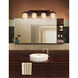 Fusion LED 29 inch Matte Black Bath Bar Wall Light in 2800 Lm LED, Almond Fusion