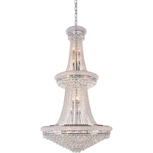 Canada 32 Light 36 inch Chrome Chandelier Ceiling Light