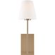 Lena Bath Sconce Wall Light in Vibrant Gold