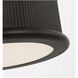 Paloma Contreras Ritz 3 Light 14 inch Aged Iron Flush Mount Ceiling Light