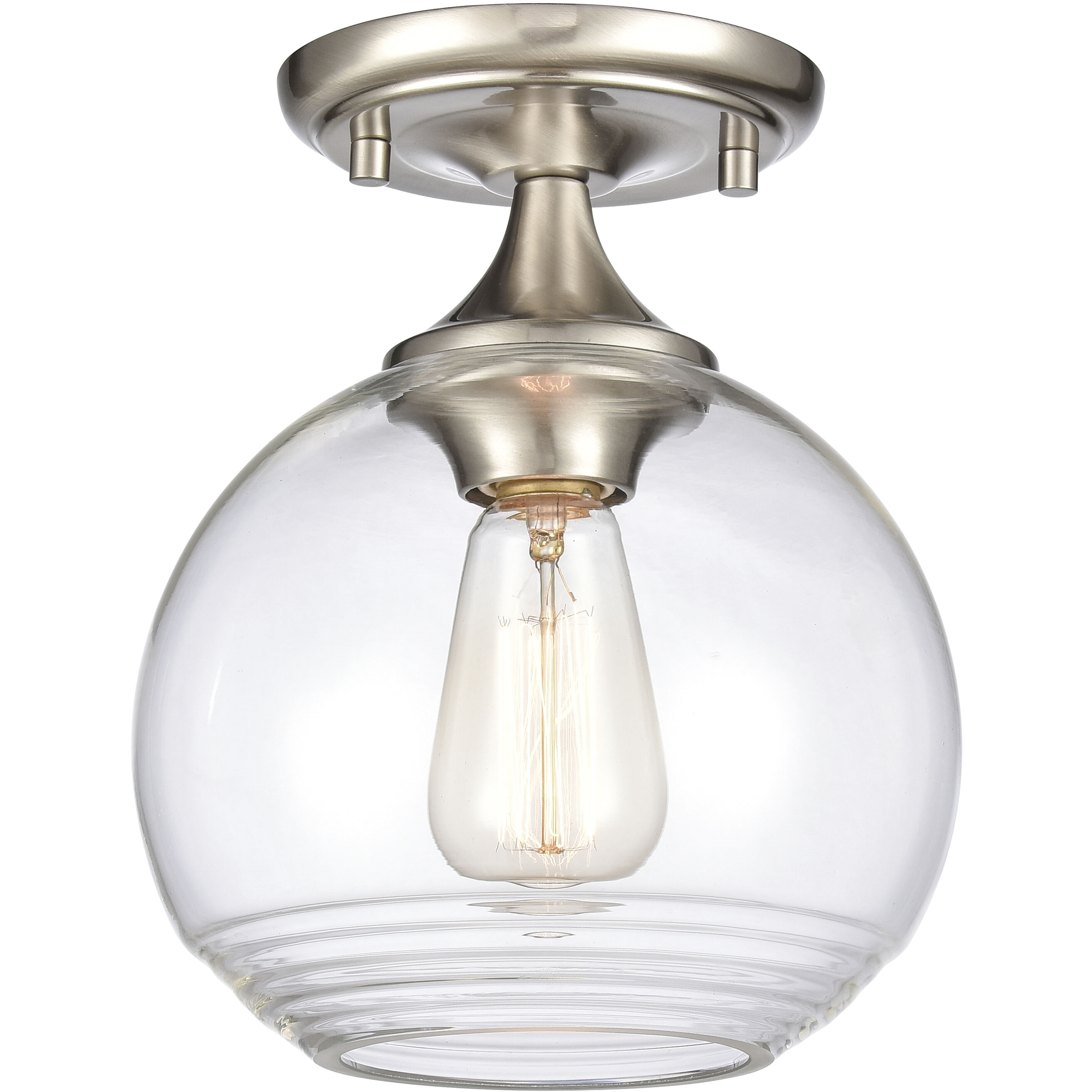 Angie 1 Light 8.00 inch Semi-Flush Mount