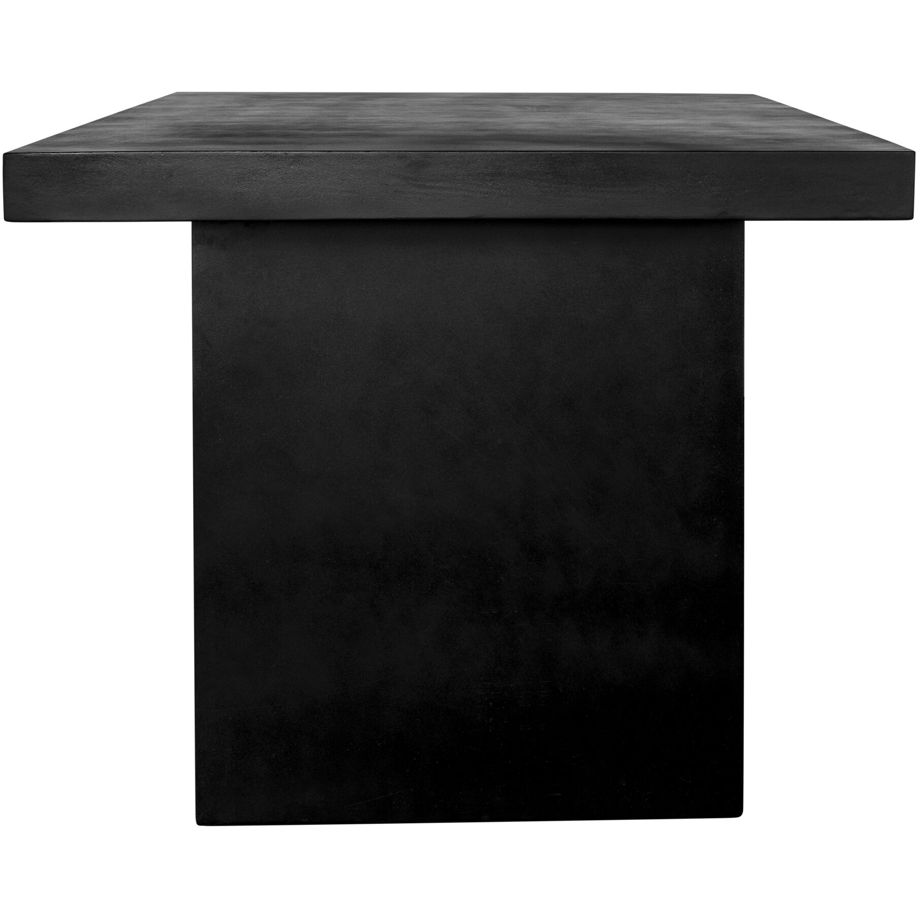 Aurelius 63 X 35.5 inch Black Outdoor Dining Table