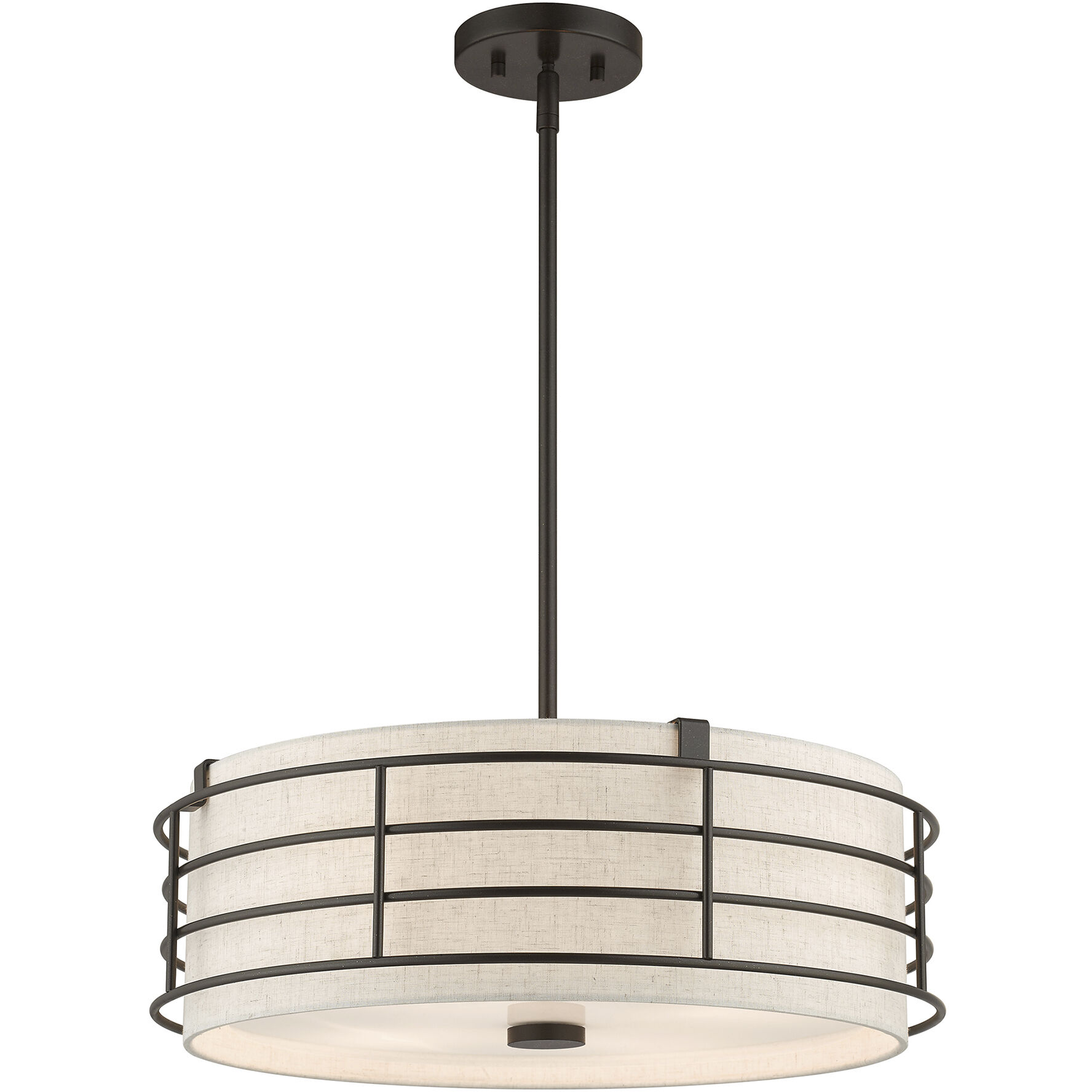 Blanchard 4 Light 20 inch English Bronze Pendant Chandelier Ceiling Light