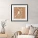 Wildflowers I, II & III White and Brown and Green and Rust Framed Art
