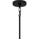 Lambeau 4 Light 21.75 inch Matte Black Pendant Ceiling Light